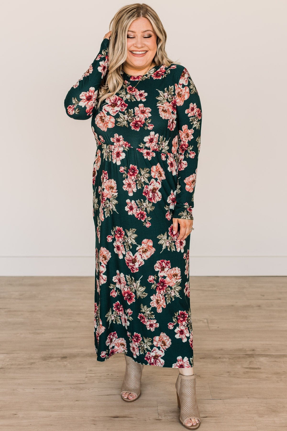 Nothing Sweeter Than This Maxi Dress- Forest Green