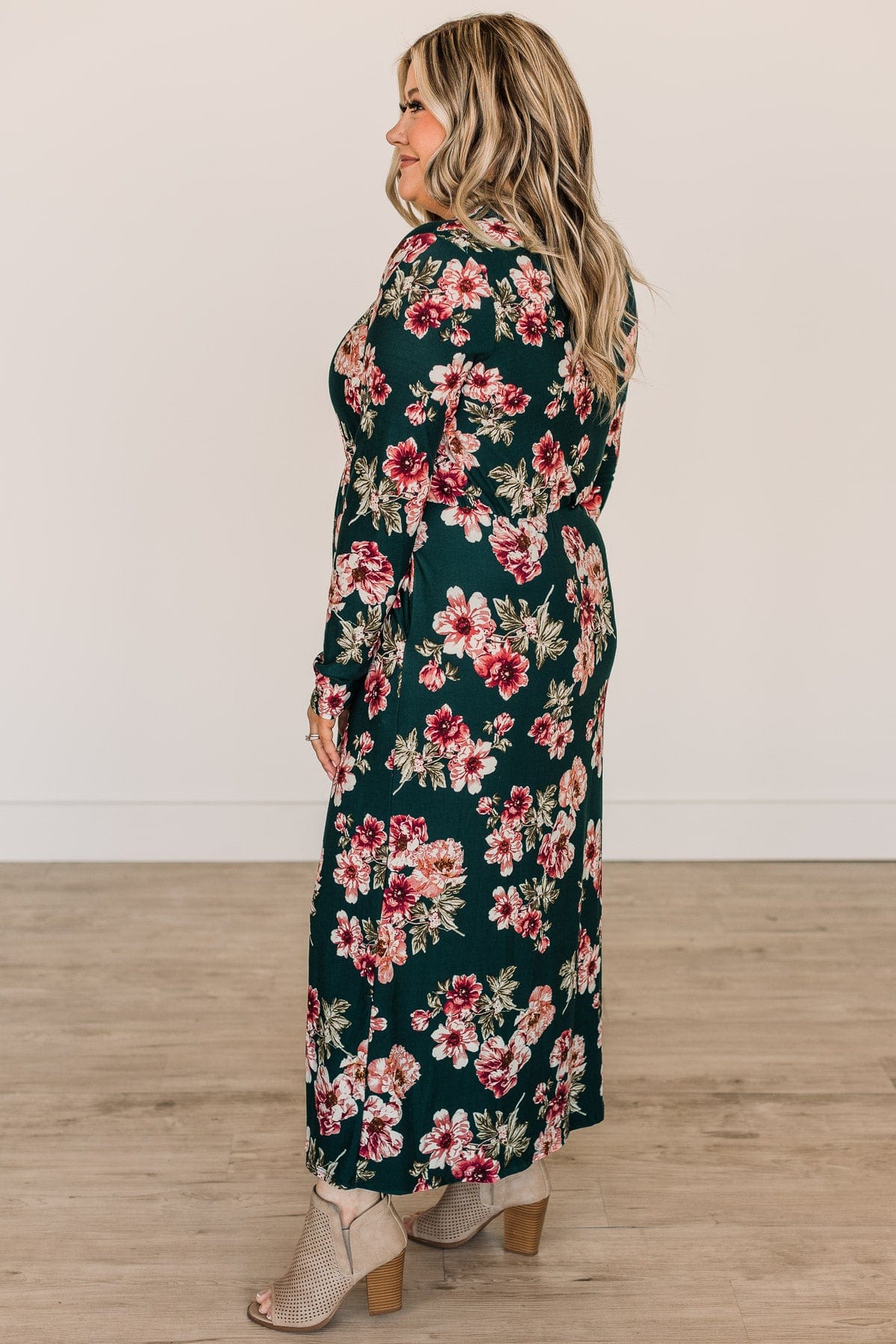 Nothing Sweeter Than This Maxi Dress- Forest Green