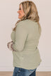 Looking For More Long Sleeve Top- Sage