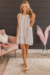 Seeking Happiness Tie Sleeve Dress- Ivory
