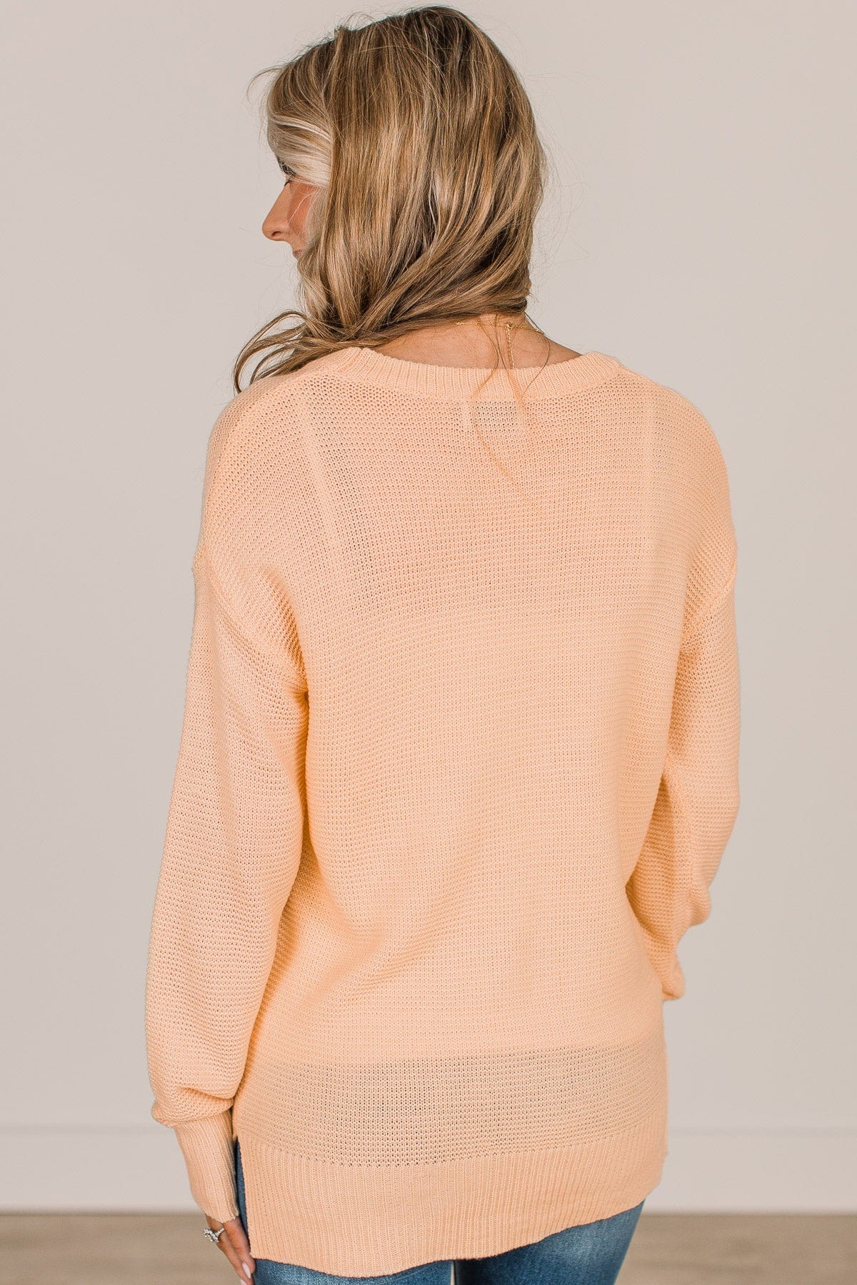 Be Fashionable Knit Sweater- Light Yellow