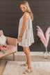 Seeking Happiness Tie Sleeve Dress- Ivory