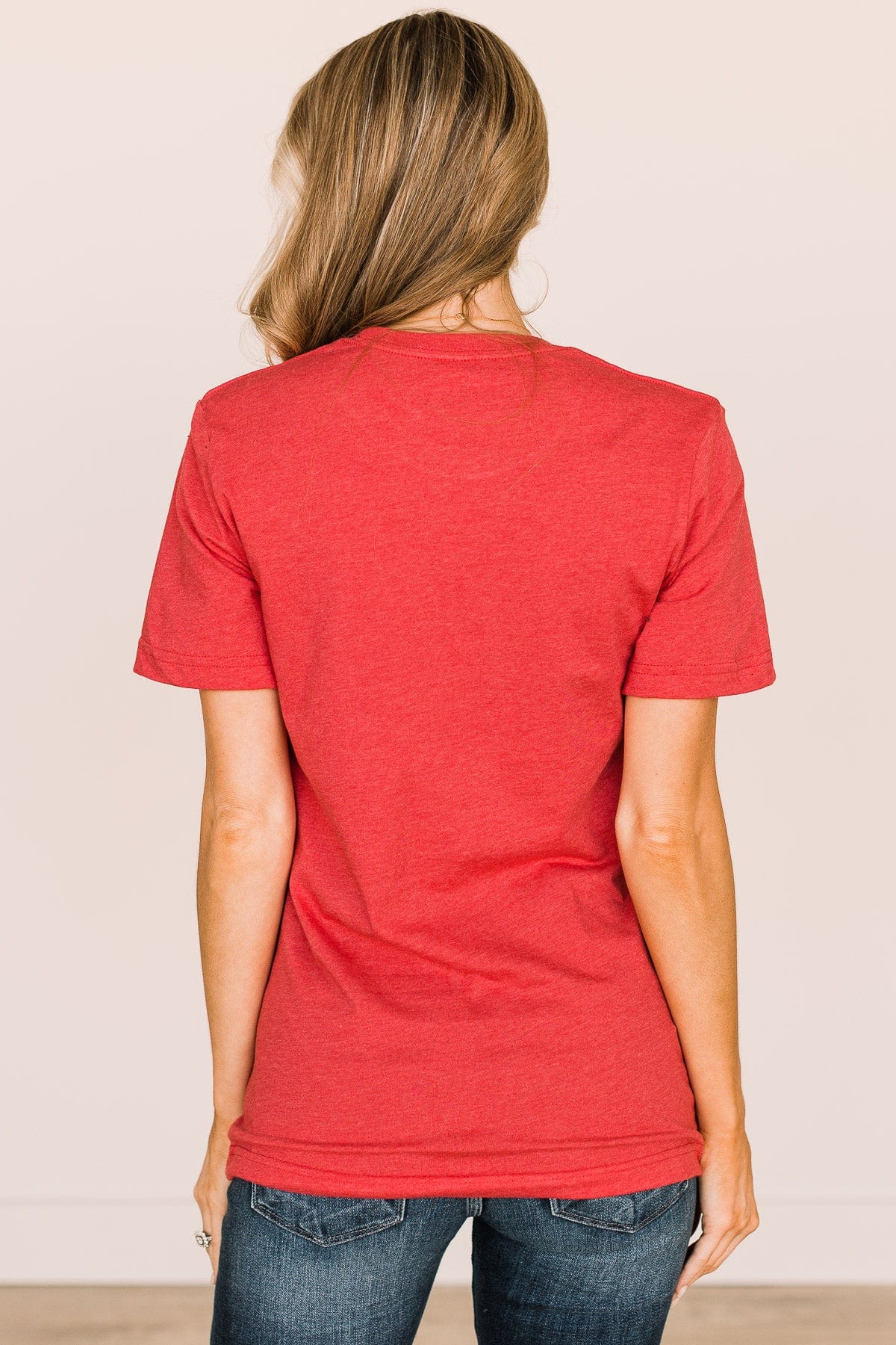 "Winter Wonderland" Graphic Tee- Red