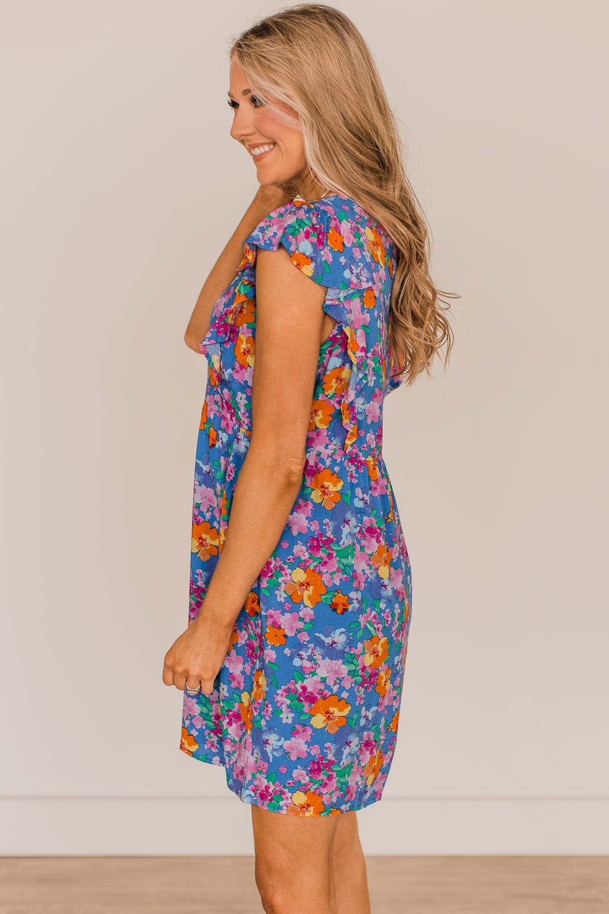 Folly Mini Blue Floral main image 1