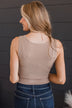 Whatever She's Got Knit Bodysuit- Light Mocha