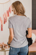"XOXO" Graphic Tee- Heather Grey