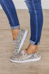 Gypsy Jazz Jazzy Canvas Sneakers- Taupe Leopard