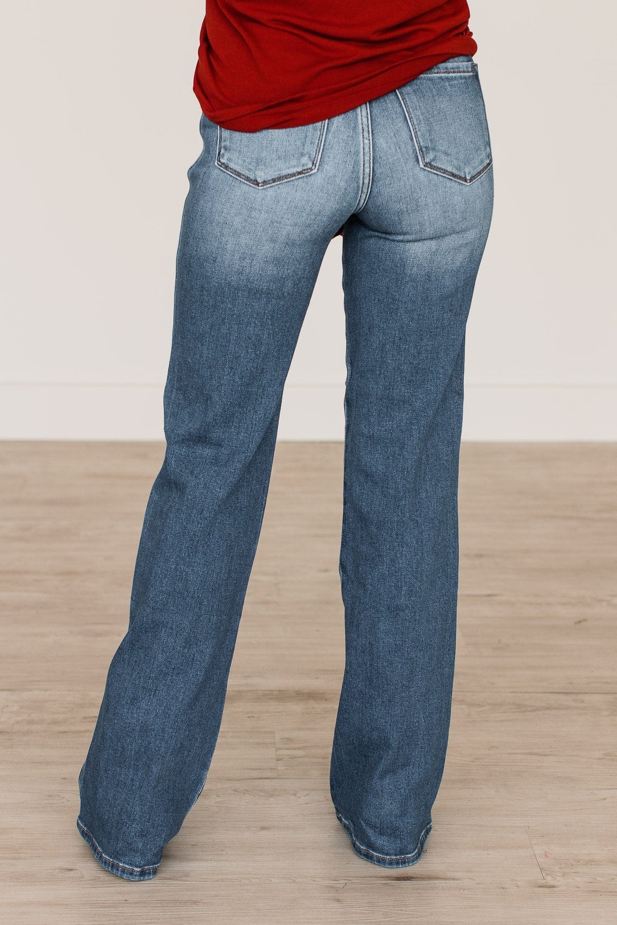 KanCan Ultra High Rise Flare Jeans- Zara Wash