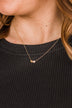 Sprinkle Of Love Heart Necklace- Gold