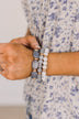 Talk The Talk Stackable Bracelet Set- Grey