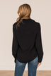 For Next Time Button Top- Black