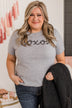 "XOXO" Graphic Tee- Heather Grey