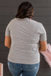 "XOXO" Graphic Tee- Heather Grey