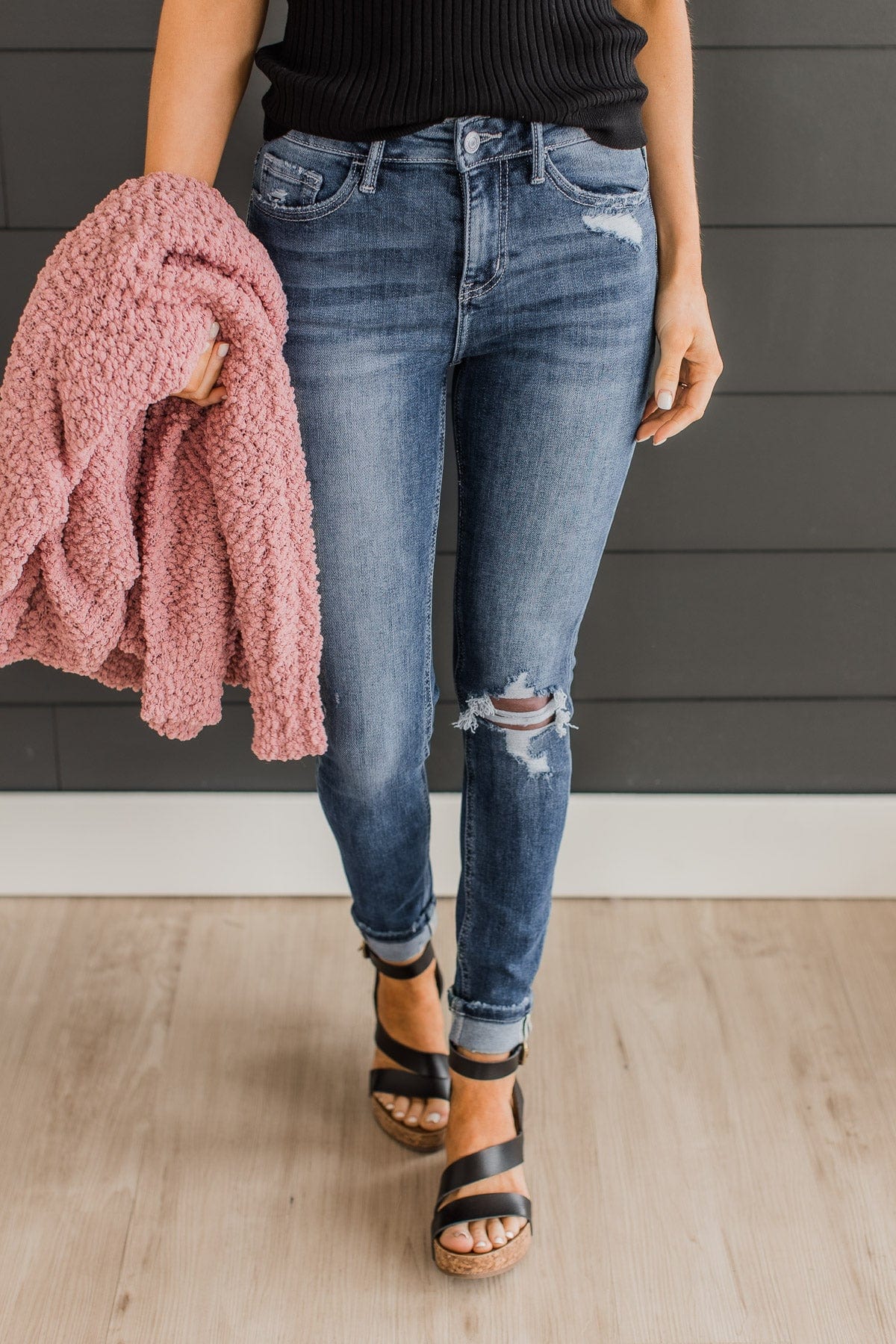 Vervet High-Rise Skinny Jeans- Ingrid Wash
