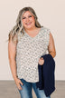 Believe In Love Sleeveless Blouse- Ivory