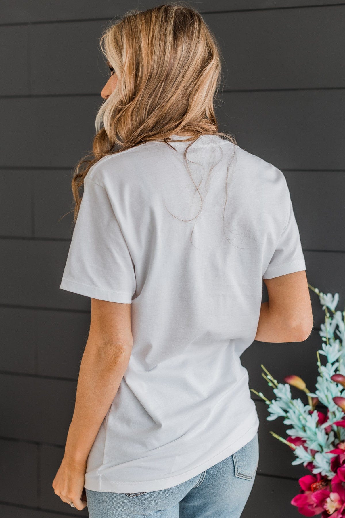 "Mama" Graphic Tee- White