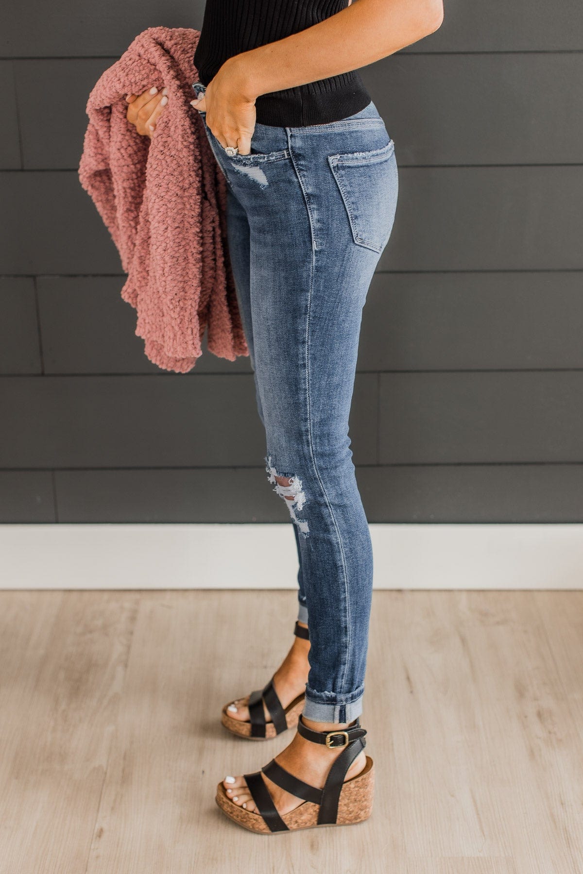 Vervet High-Rise Skinny Jeans- Ingrid Wash