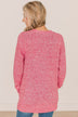 Beautiful Moments Knit Cardigan- Pink
