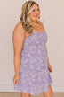 Spring Fling Floral Dress- Lavender