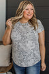 Our Next Adventure Animal Print Top- Ivory