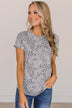 Our Next Adventure Animal Print Top- Ivory