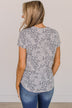 Our Next Adventure Animal Print Top- Ivory