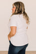 "Merry, Merry, Merry Christmas" Graphic Tee- White