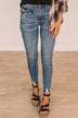 KanCan High-Rise Skinny Jeans- Catalina Wash