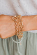 Simply Divine Chain Bracelet Set- Gold