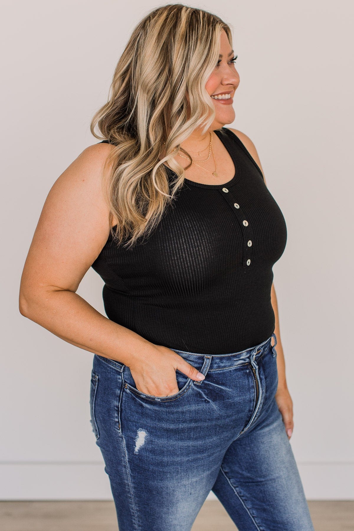 Best Interest At Heart Bodysuit- Black
