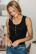 Best Interest At Heart Bodysuit- Black