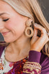 Simply Irresistible Raffia Earrings- Natural