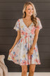 Adored By Everyone Floral Dress- Ivory