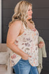 Forever In Bloom Floral Tank Top- Ivory