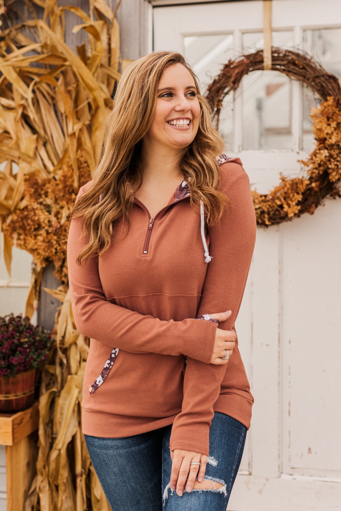Be A Star Drawstring Hoodie- Red – The Pulse Boutique