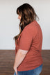 "Fall Is My Favorite" Graphic Tee- Brick