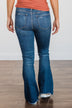 Vervet Mid-Rise Flare Jeans- Whitney Wash