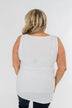 Good Together Twist Tank Top- White