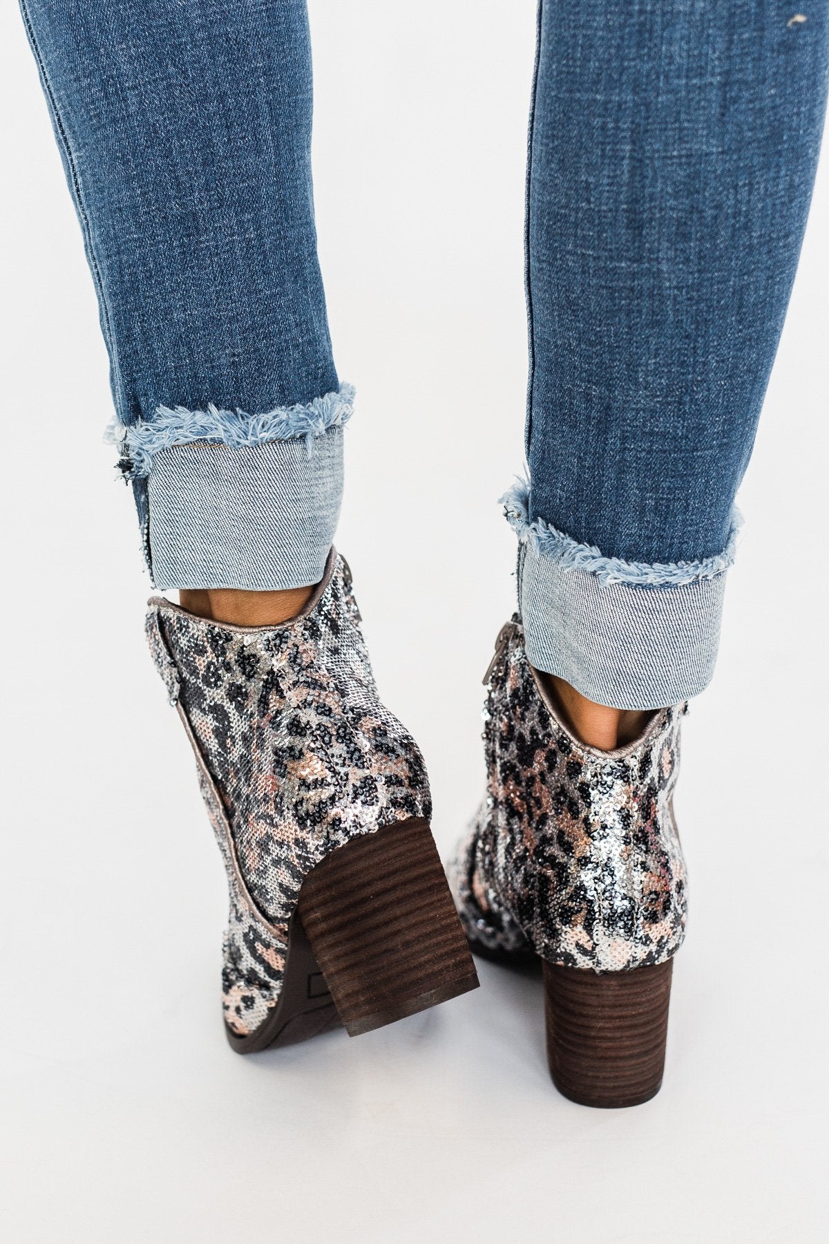 Very G Sprinkle Booties- Silver