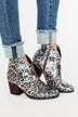 Very G Sprinkle Booties- Silver