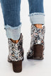Very G Sprinkle Booties- Silver