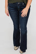 KanCan Non-Distressed Flare Jeans- Felicity Wash