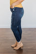 EnJean Ankle Crop Skinny Jeans- Giselle Wash