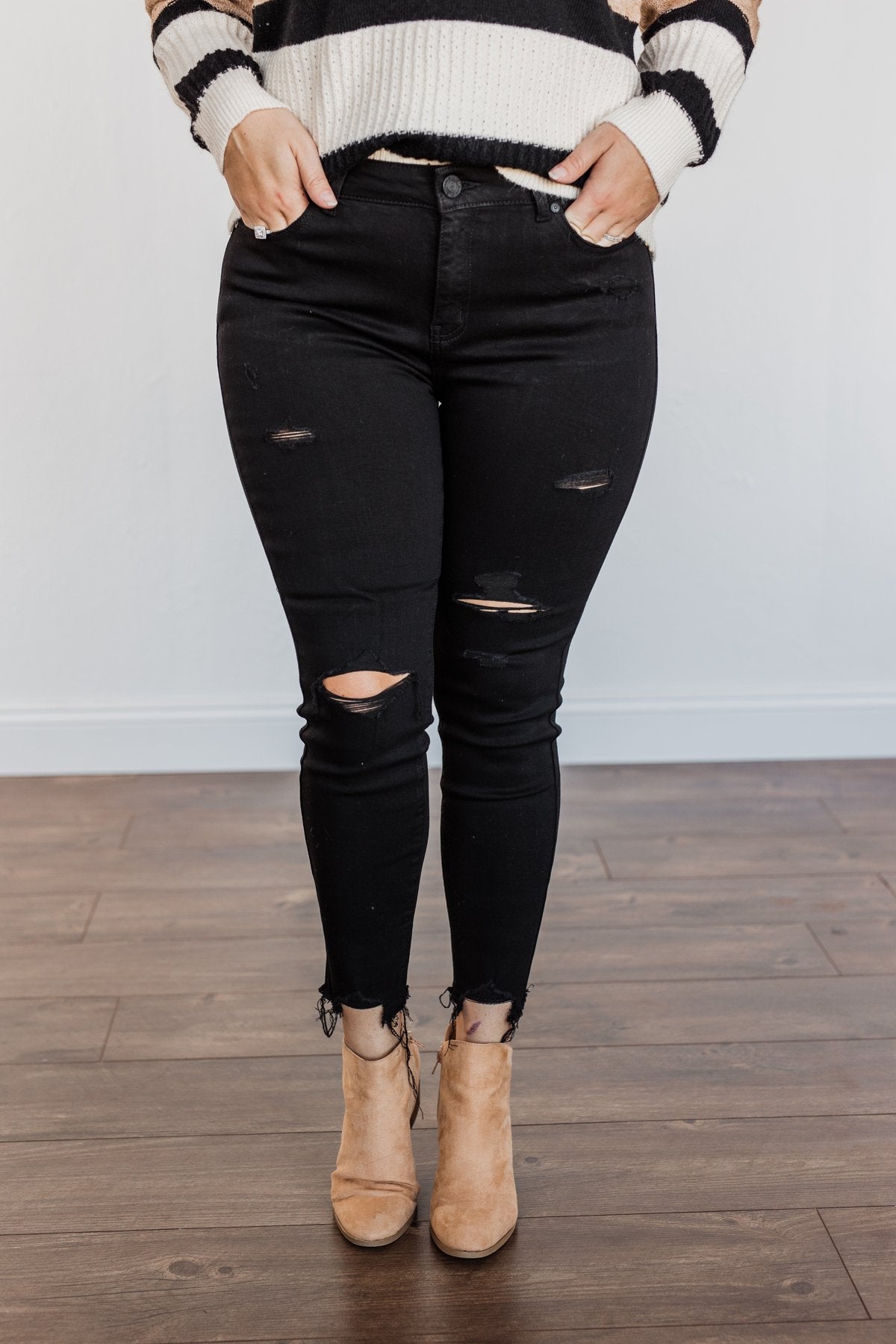 Enjean hot sale black jeans