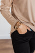 Sensational Beaded Bracelet Set- Natural & Gold