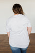 "Thankful" Pumpkin Graphic Tee- Heather Grey