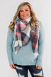 Feel This Moment V-Neck Sweater- Sky Blue