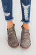 Very G Hop Along Booties- Grey