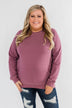 Pulse Basics Crew Neck Pullover- Orchid