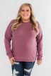 Pulse Basics Crew Neck Pullover- Orchid